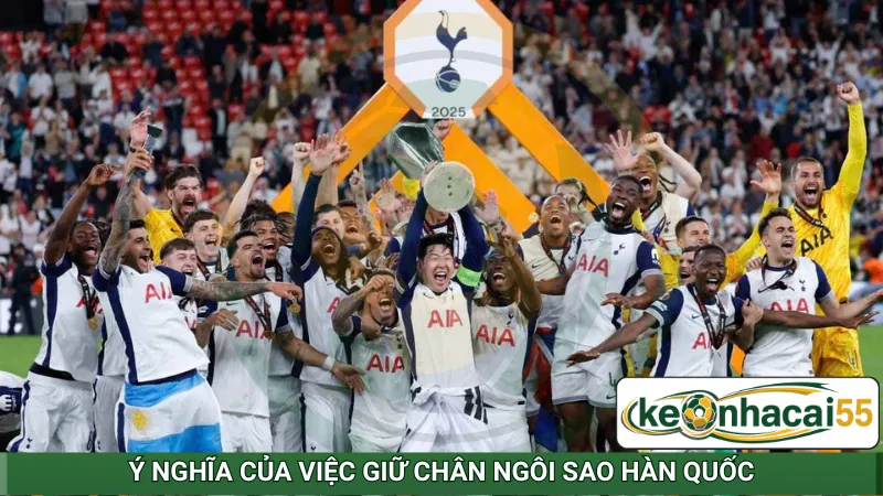 Ý nghĩa của việc giữ chân ngôi sao Hàn Quốc