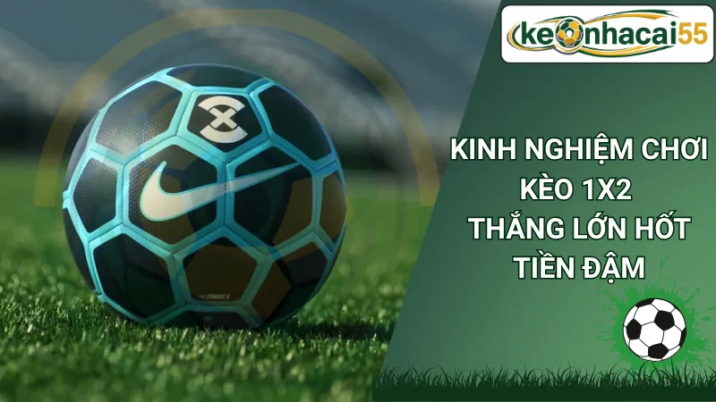 Kinh nghiệm chơi kèo 1x2 thắng lớn hốt tiền đậm