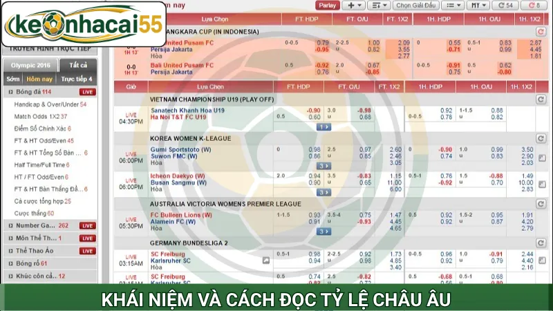 Khái niệm và cách đọc tỷ lệ châu Âu