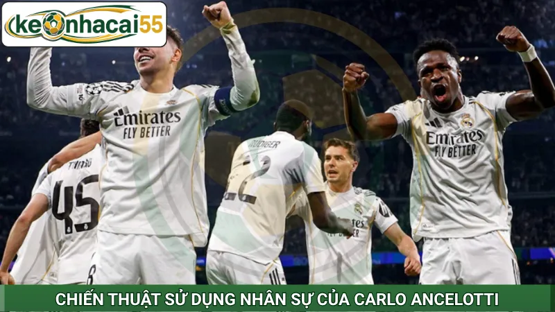 Chiến thuật sử dụng nhân sự của Carlo Ancelotti