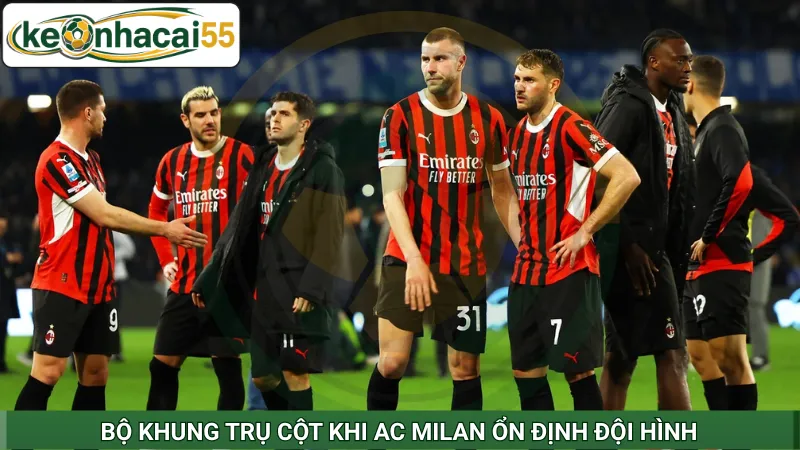 Bộ khung trụ cột khi AC Milan Ổn Định Đội Hình: Nền tảng cho sự ổn định