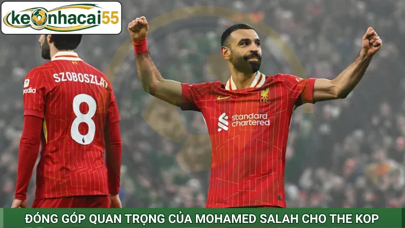 Đóng góp quan trọng của Mohamed Salah cho The Kop