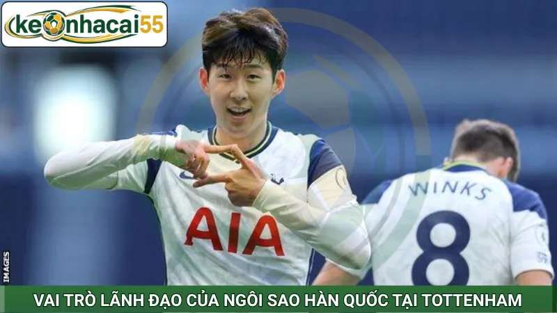 Vai trò lãnh đạo của ngôi sao Hàn Quốc tại Tottenham