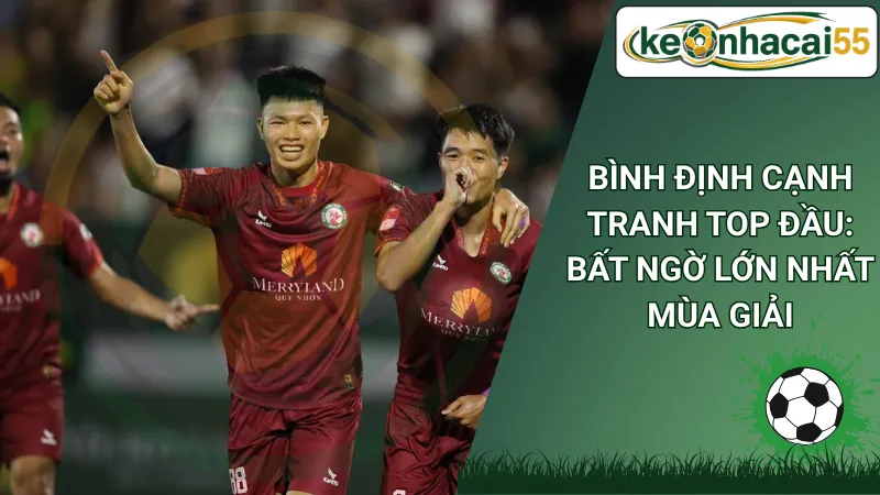 Bình Định Cạnh Tranh Top Đầu: Bất Ngờ Lớn Nhất Mùa Giải