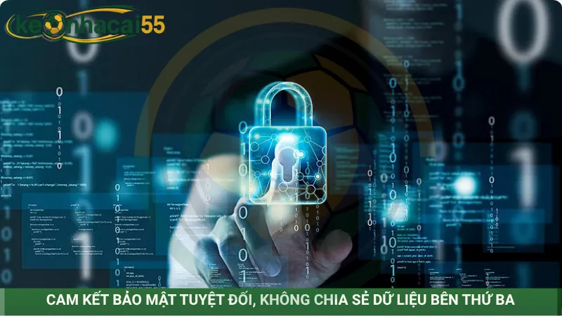 Cam kết bảo mật tuyệt đối, không chia sẻ dữ liệu bên thứ ba